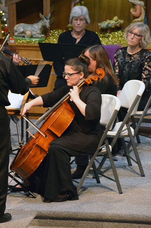 Jenn Harrold on Cello