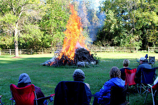 Harvest Bonfire Party