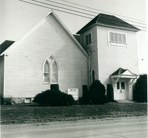 Jamestown Methodist Church with Annex