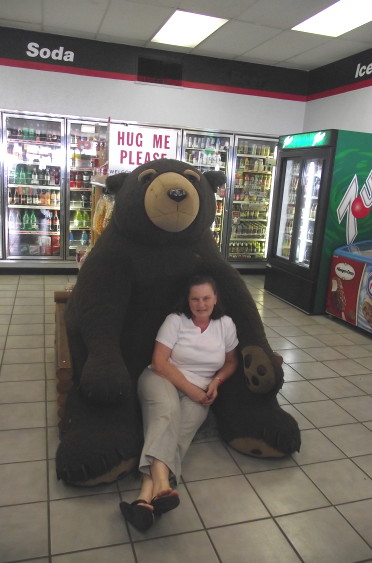Becky with Bear