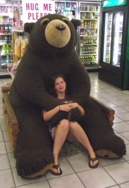 Mariah with Bear