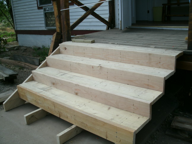 Front Steps Nearly Finished
