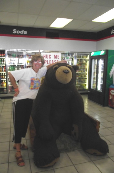 Tammy Sue with Bear