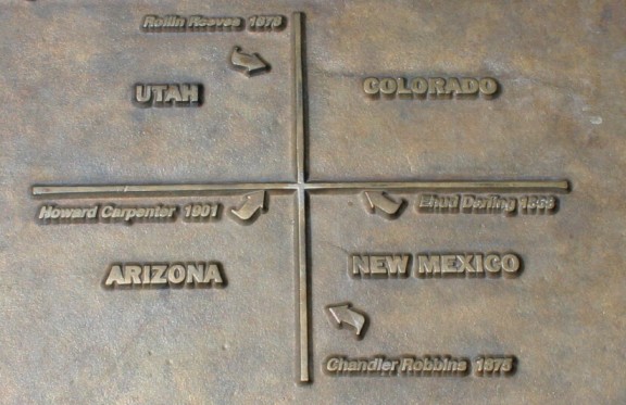Four Corners Plaque