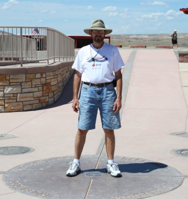 Gary Standing at the 4 Corners