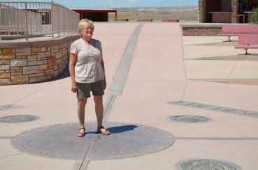 Lana Standing at the 4 Corners