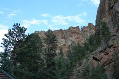 Scenery Approaching Seven Falls