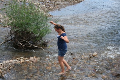 Wading in the Cool Water