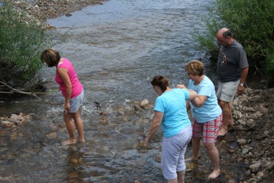 Wading in the Cool Water