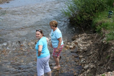 Wading in the Cool Water