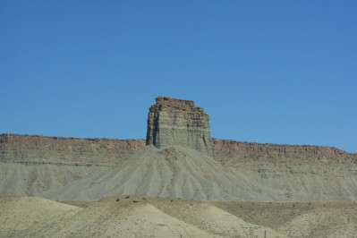 Rock Formation Returning From Four Corners