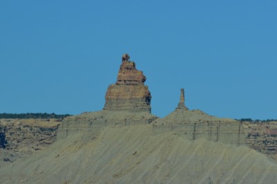 Rock Formation Returning From Four Corners