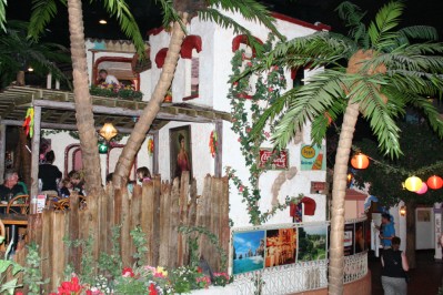Colorful Decorations Inside Casa Bonita