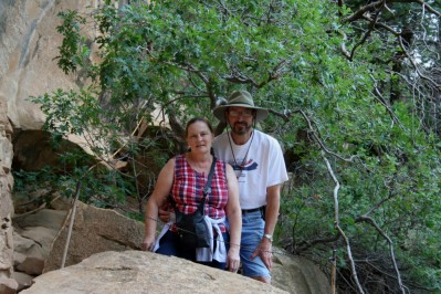 Gary & Becky at Spruce Tree House