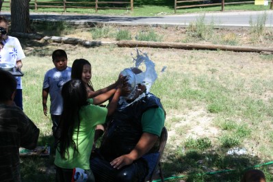 Child Throws Pie at Pastor Paul