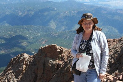 Becky Buss from Atop Pikes Peak