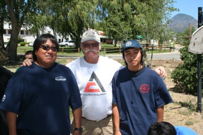 Jack Talks with Two Ute Firemen