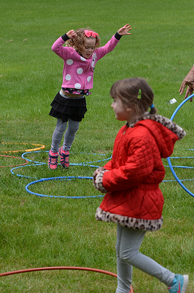 Child at Bubble Time