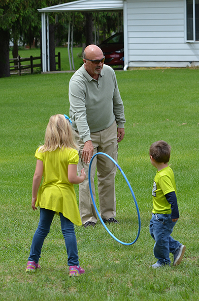 Children at Bubble Time