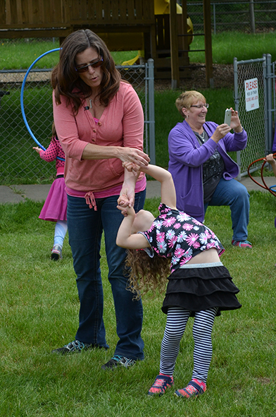 Children at Bubble Time