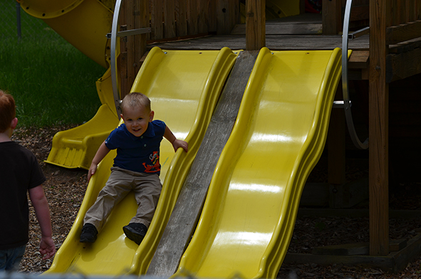 Children & Parents at Bubble Time