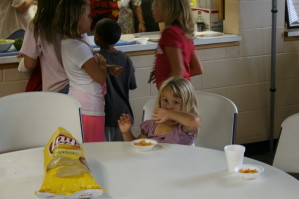 Children Eating Snacks