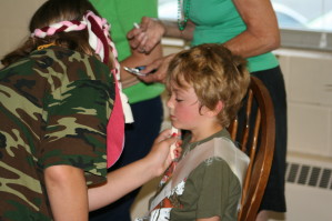 His First Shave