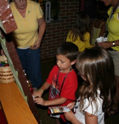 Children Placing Bows on the Cross