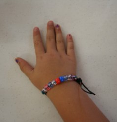 Bracelet on Child's Wrist