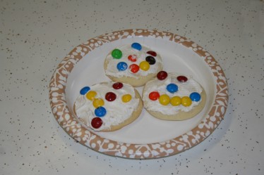 Snack-Plate of Smiley Face Cookies