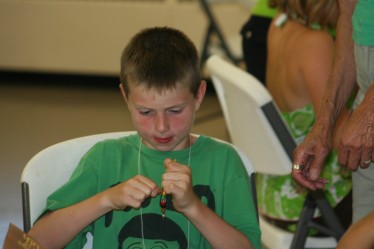 Child Working on Craft