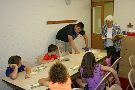 Teachers in Classroom with Children