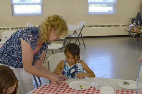 Sharon Helping Girl