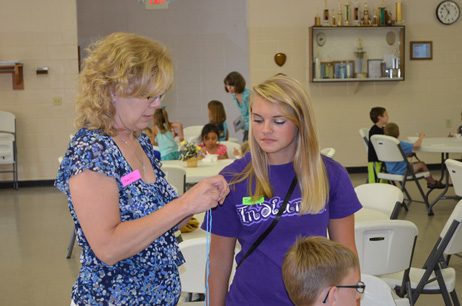 Sharon Instructs Taylor so She cCan Help the Kids