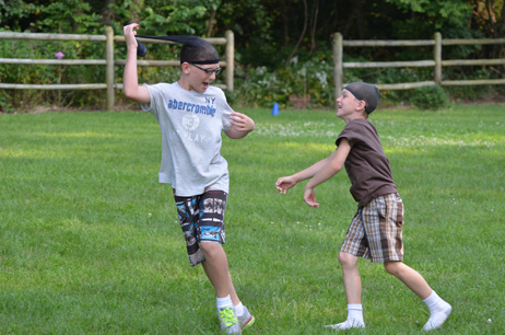 Two Boys in Battle