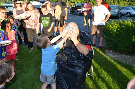 Paul with Pie in Face