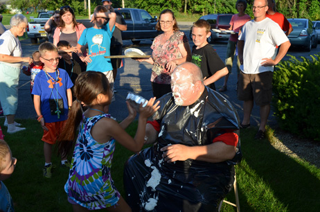 Paul Getting Hit with Pie