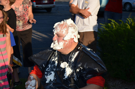 Paul Getting Hit with Pie