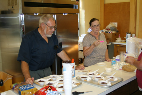 Ray Prepares Chocolate Pudding Snack