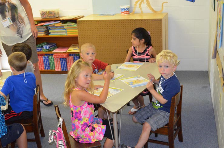 Children in Classroom