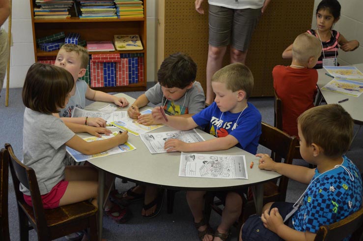 Children in Classroom