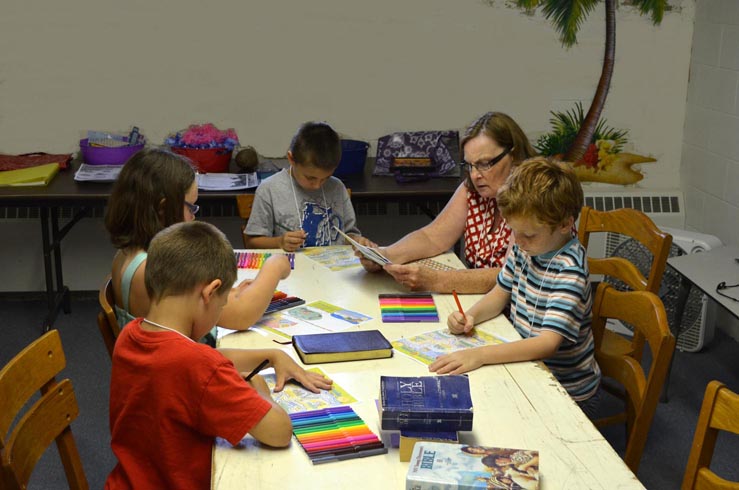 Children in Classroom