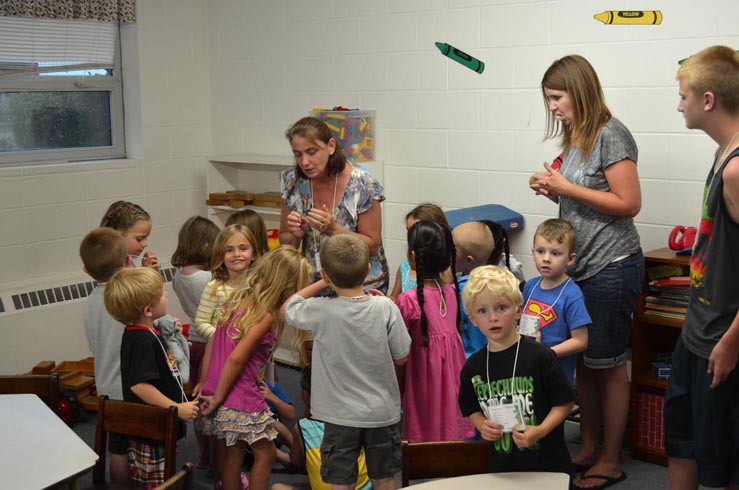 Children in Classroom