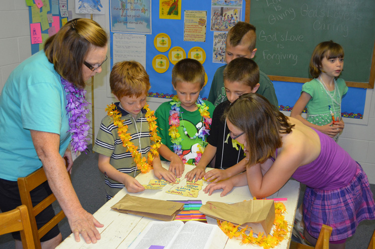 Children in Classroom