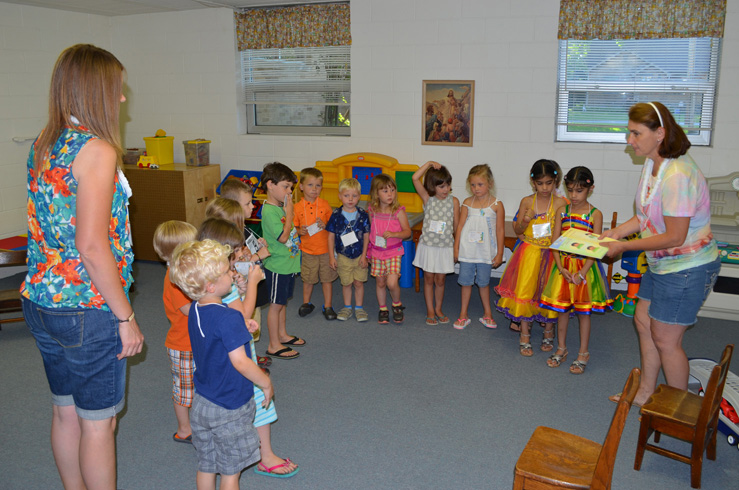 Children in Classroom