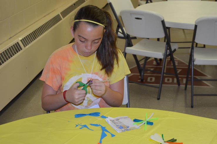 Girl Making Dragon Fly