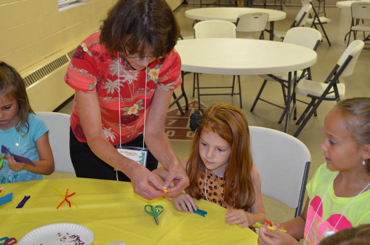 Cindy Helping Girl with Dragon Fly