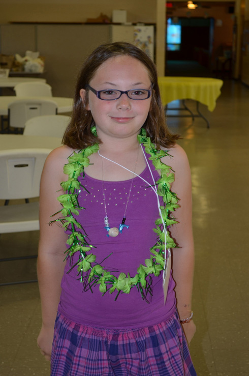 Girl Wearing Necklace