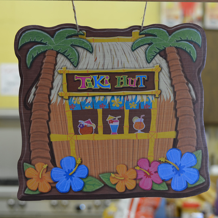 Tiki Hut Sign