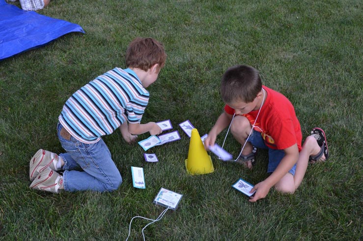 Children Solving the Puzzle